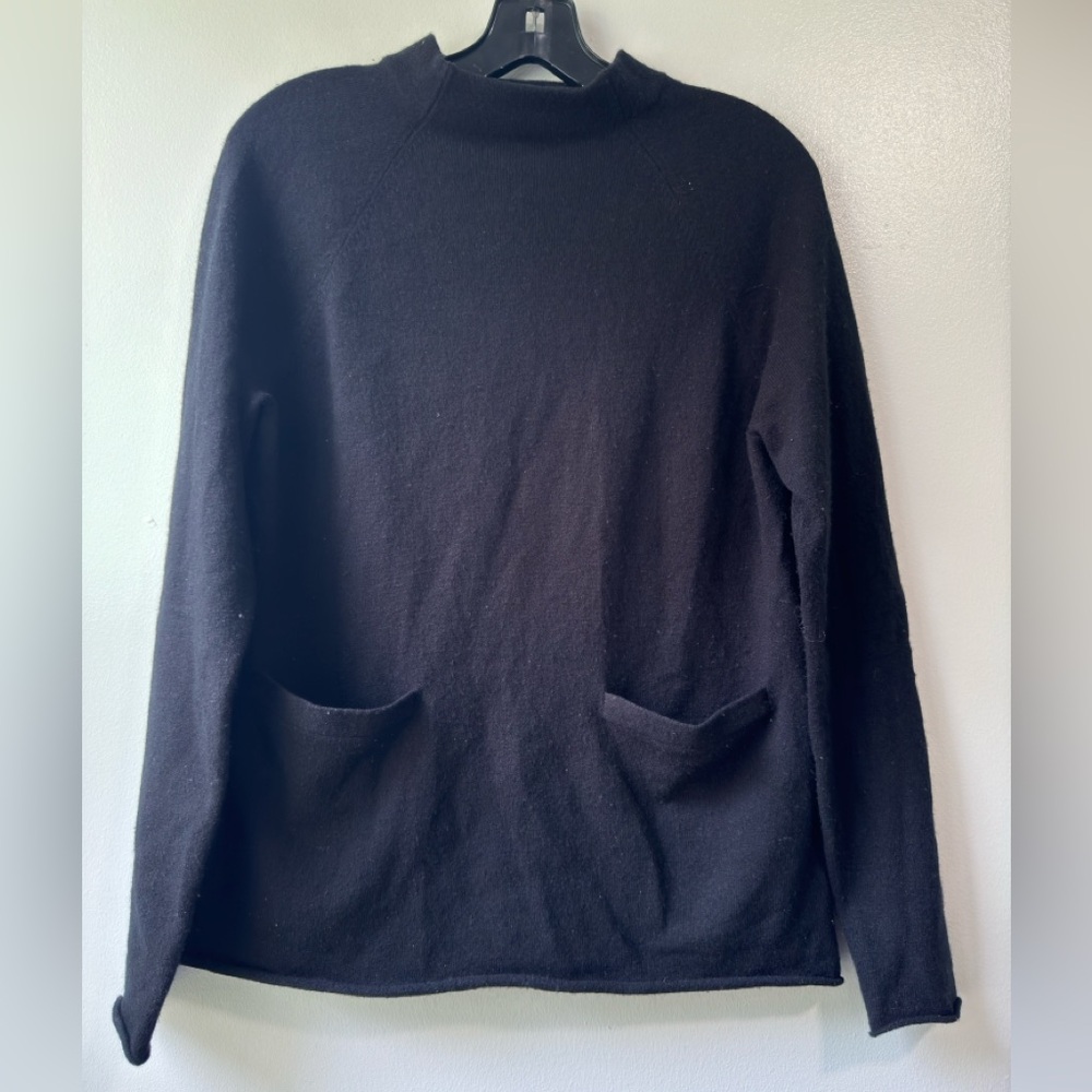 AlludeWomen's 100% Cashmere Black Sweater Sz XS